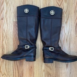Tory Burch riding boots! GUC size 8